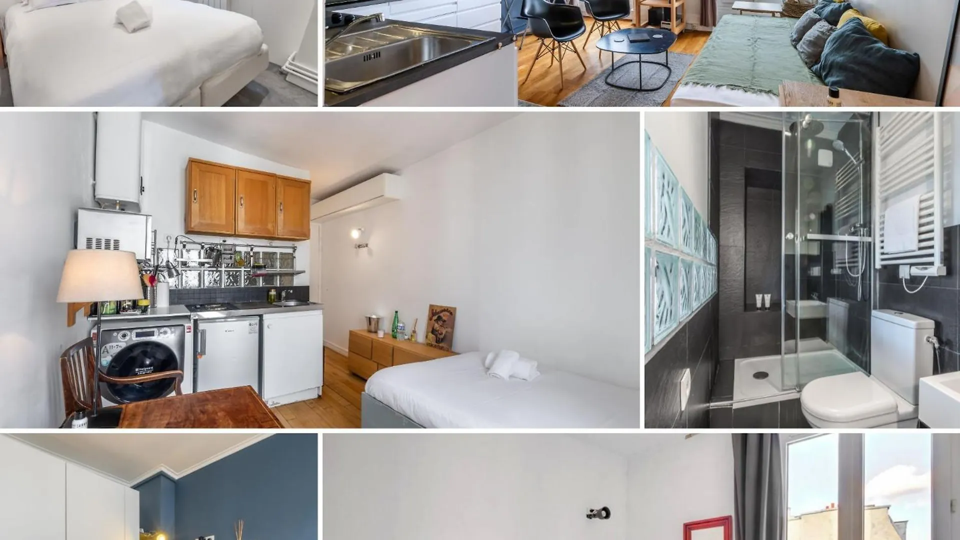 Trendy Paris Flat 2 Bedroom With Rooftop Views צרפת